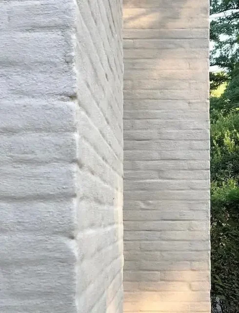 Gekaleide muur